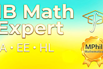 do ib math ia, ee, tok, and business hl sl help
