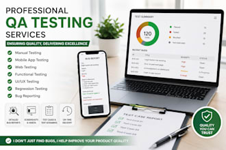 do manual testing , functional testing for mobie and web