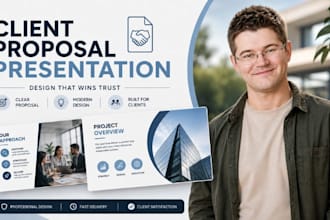 client proposal presentation design for modern business and agency projects