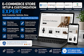 setup ecwid lightspeed ecommerce shopline xt commerce and commercetools