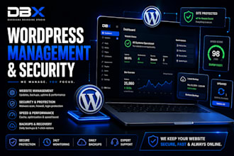 manage secure and optimize your wordpress website