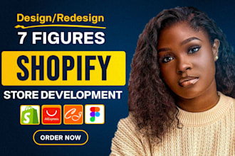 build redesign 7 figure shopify dropshipping store,shopify website,shopify store