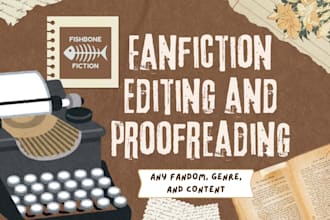 proofread and edit your fanfiction