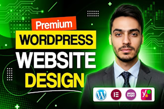 design and develop a professional wordpress website and blog