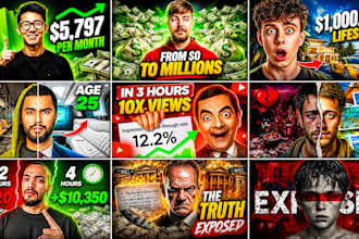 create eye catching gaming thumbnails with high CTR
