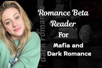 beta read your mafia romance manuscript for pacing and chemistry