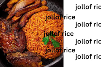cook delicious and authentic jollof rice