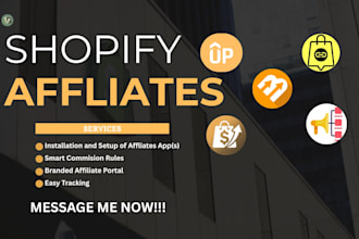 setup shopify uppromote referrly bixgrow shortly simple affiliate marketing