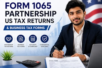 prepare form 1065 partnership US tax returns and business tax forms