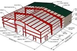 do structural load analysis and steel structure design for UK
