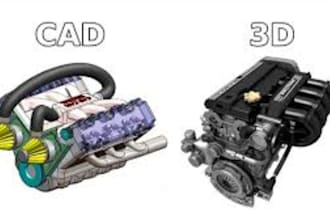 create  3d cad models and product designs