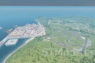 build realistic beamng drive environments and custom roads