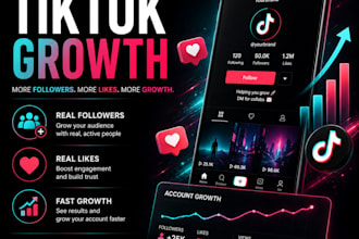 promote tik tok posts pages via our social media network for likes followers