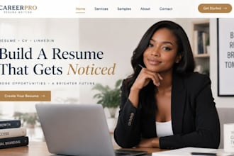 build squarespace resume writer website linkedin  coach website personal resume
