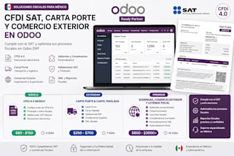implement cfdi sat, carta porte and other complements in odoo