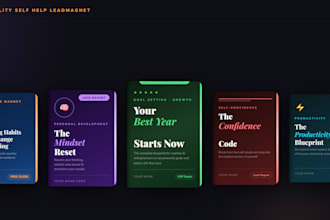 ghostwrite a self help ebook as a lead magnet for coaches and course creators