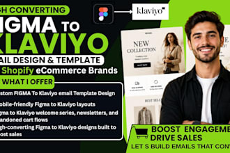 do figma to klaviyo email design and create your klaviyo email template