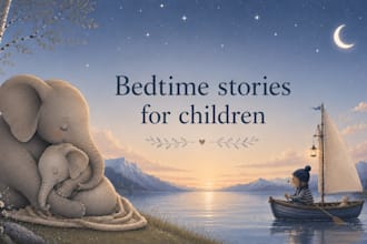narrate a warm and engaged children book