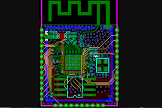 do custom electronics pcb circuit design schematic esp32 programming iot project