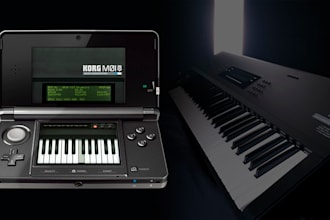 compose chiptune music for your videogame using korg m01d