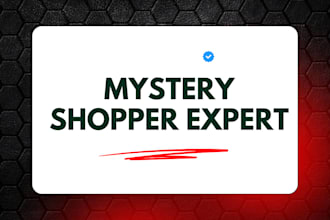 be your mystery shopper