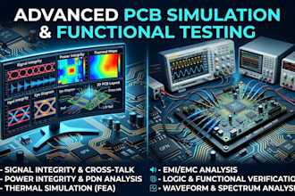 do advanced pcb simulation and functional testing for your design
