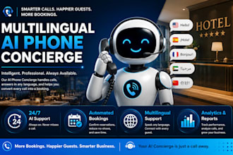 build multilingual ai phone concierge for restaurants hotels automate customer