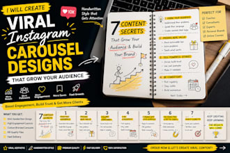 create viral instagram carousel designs for coaches and personal brands