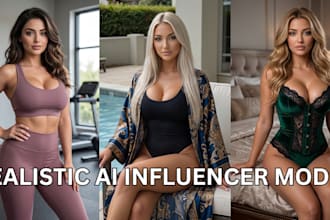 sfw nsfw ai influencer model for instagram fanvue lora training comfyui workflow