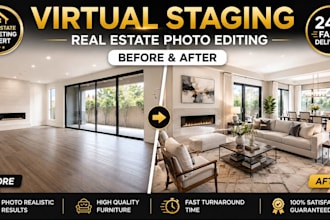 do virtual staging and virtual renovation for your listing