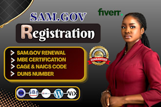 sam gov uei number cage code government contract capability statement
