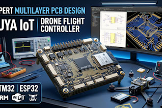 design multilayer pcb, tuya pcb and drone flight controller systems