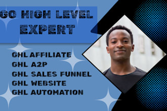 gohighlevel email automation funnel website ghl affiliate marketing a2p expert