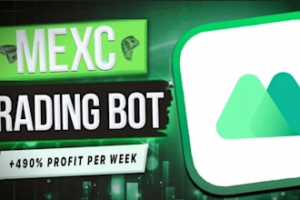 create mexc bot, binance bot, bybit bot, 3commas coinbase bot, etoro bot