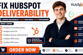 fix hubspot deliverability hubspot spam fix hubspot domain authentication dns