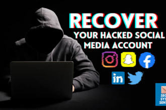 do ethical tiktok, gmail, instagram and on me recoverys