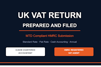 prepare and file your UK vat return with hmrc