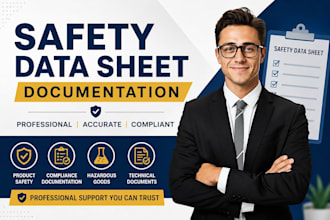 create professional safety data sheet documentation