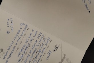 write beautiful writing for you