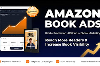 set up amazon book ads and kindle promotion campaigns