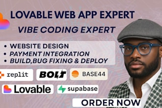 lovable developer lovable web apps vibe coding expert lovable bug fixing replit