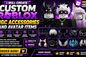 custom roblox ugc accessories and avatar items