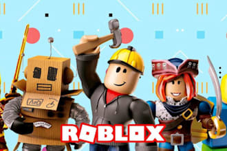 be your roblox developer for scripting, game development, gui, systems and maps