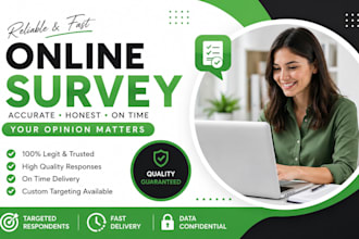 do professional online survey and market research services