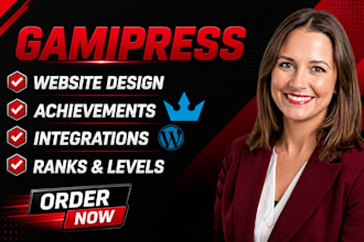 customize wordpress gamipress setup woocommerce point reward lms website