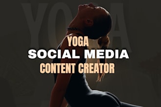 be italian content creator yoga health and wellness instagram marketing manger