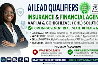 build ai lead qualifiers insurance financial agents vapi ai home improvement ghl