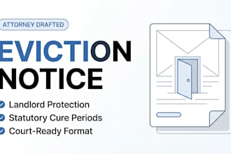 draft a formal eviction notice or lease violation demand letter