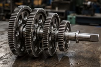 do 3d cad model industrial product design mechanical design for manufacturing 4u