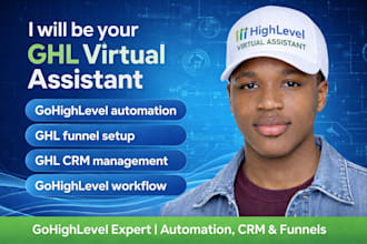be ghl VA for gohighlevel ghl CRM automation ghl twillo vapi ai agent ghl funnel